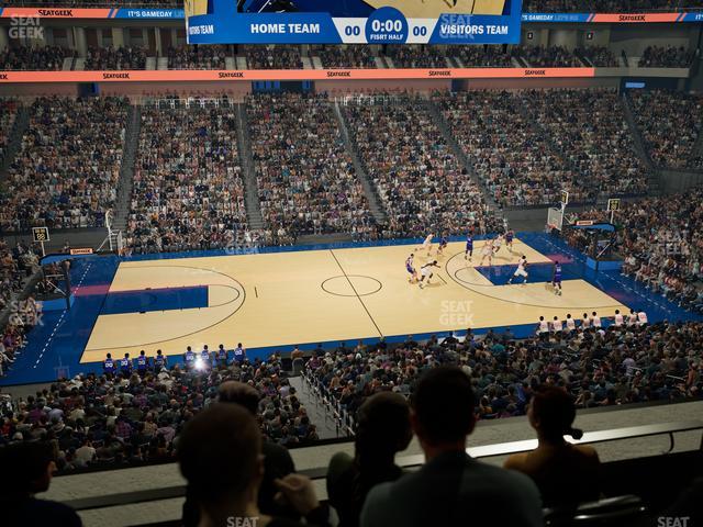 Dickies Arena - Section Suite 12 Seat View