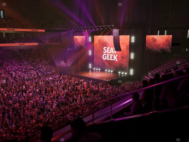 Dickies Arena - Section Suite 12 Seat View
