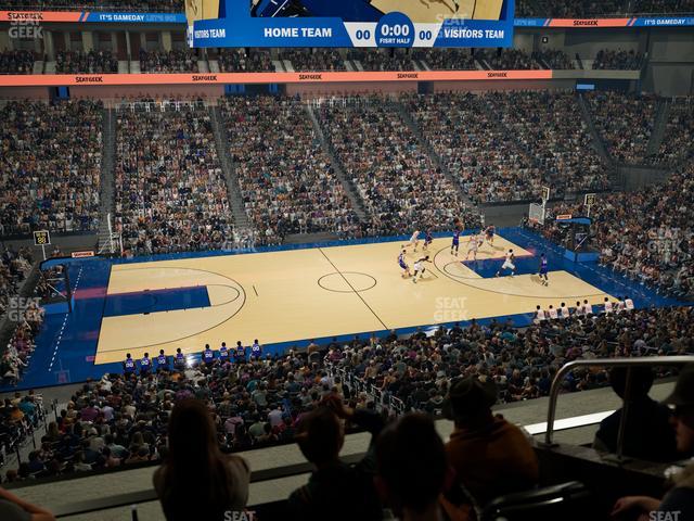Dickies Arena - Section Suite 13 Seat View