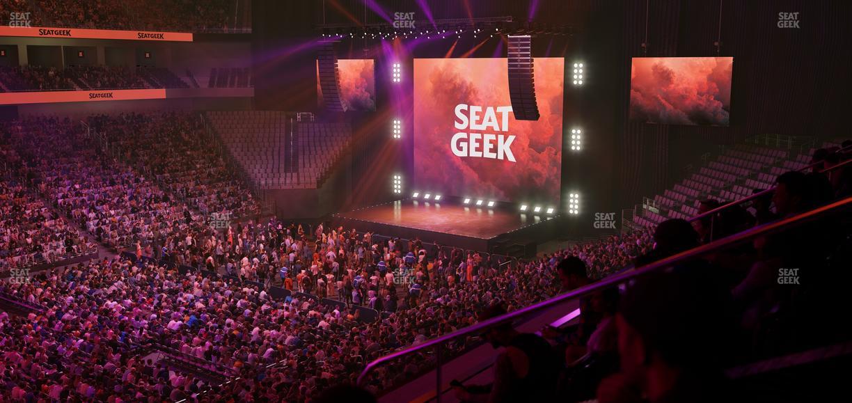 Dickies Arena - Section Suite 14 Seat View