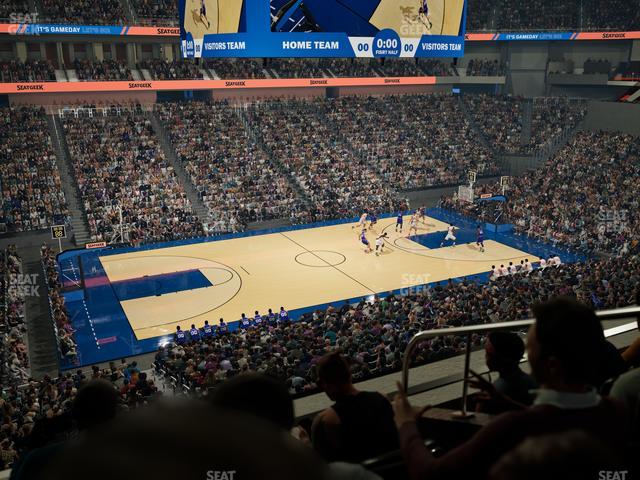 Dickies Arena - Section Suite 15 Seat View