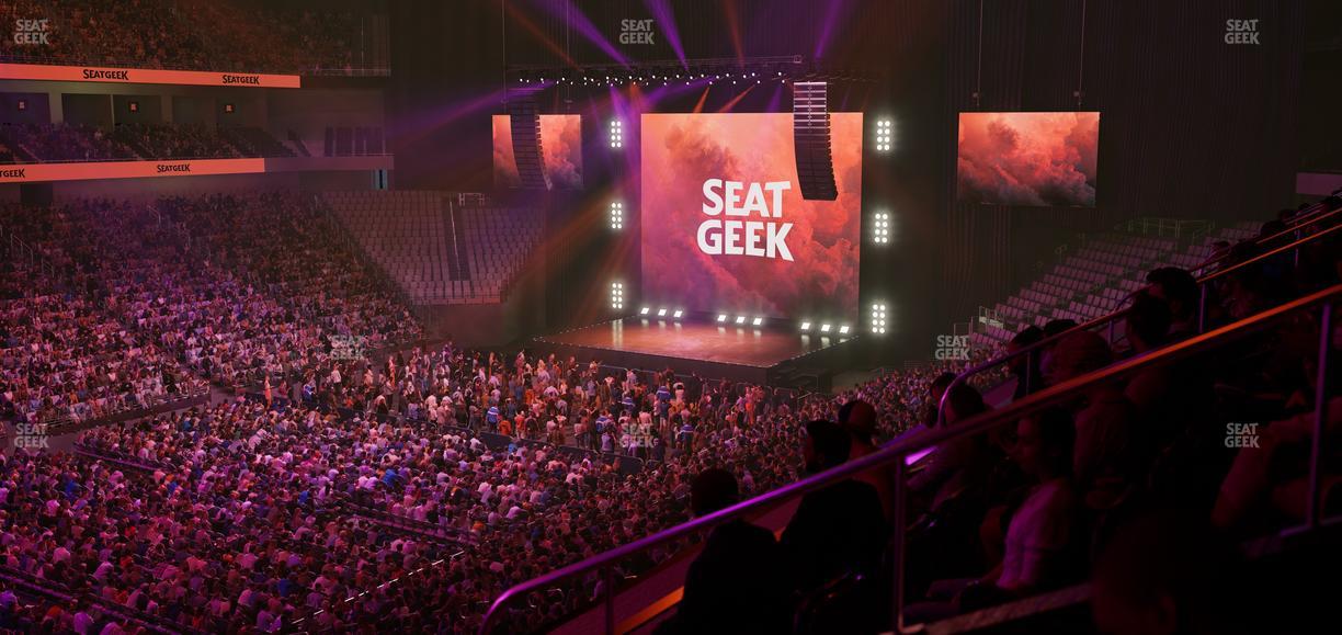 Dickies Arena - Section Suite 16 Seat View