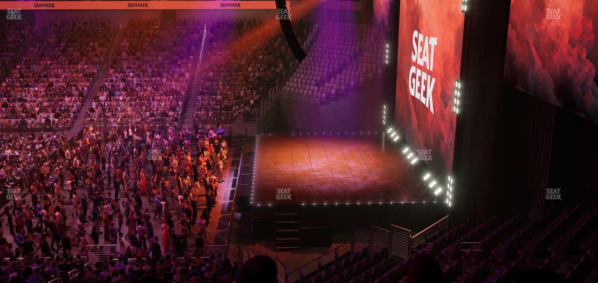 Dickies Arena - Section Suite 2 Seat View