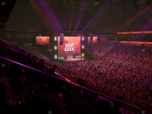 Dickies Arena - Section Suite 20 Seat View