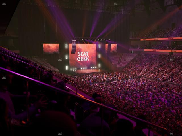 Dickies Arena - Section Suite 20 Seat View