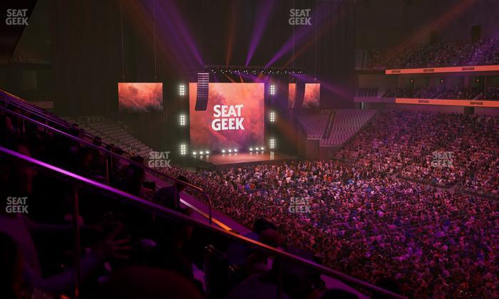 Dickies Arena - Section Suite 20 Seat View