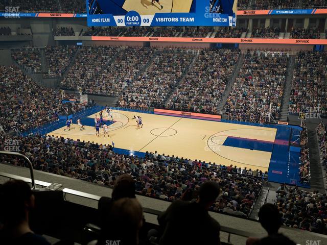 Dickies Arena - Section Suite 25 Seat View
