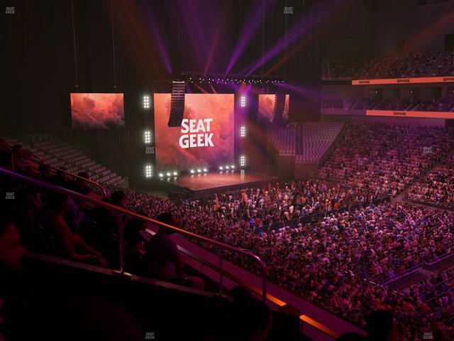 Dickies Arena - Section Suite 25 Seat View