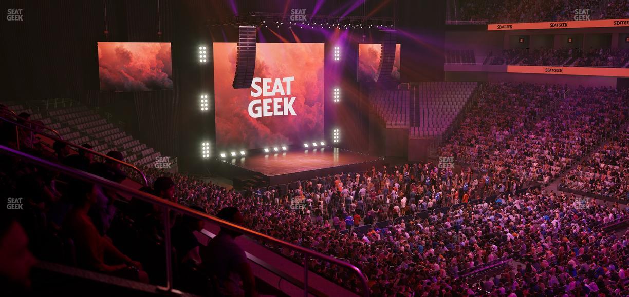 Dickies Arena - Section Suite 25 Seat View