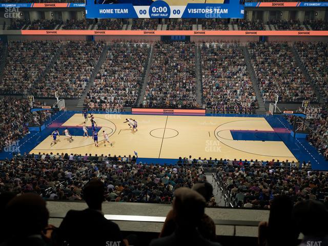 Dickies Arena - Section Suite 28 Seat View