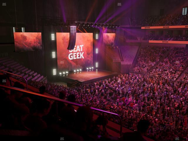 Dickies Arena - Section Suite 28 Seat View