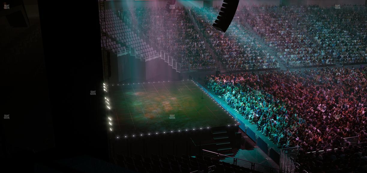 Dickies Arena - Section Suite 38 A Seat View