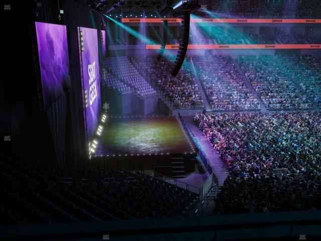 Dickies Arena - Section Suite 38 B Seat View