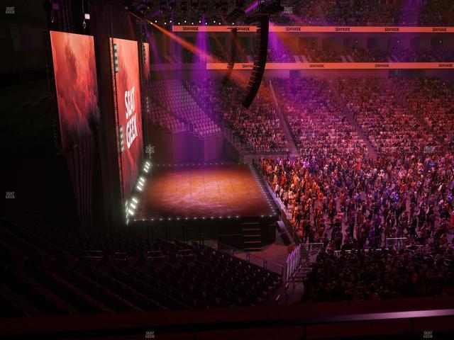 Dickies Arena - Section Suite 38 B Seat View