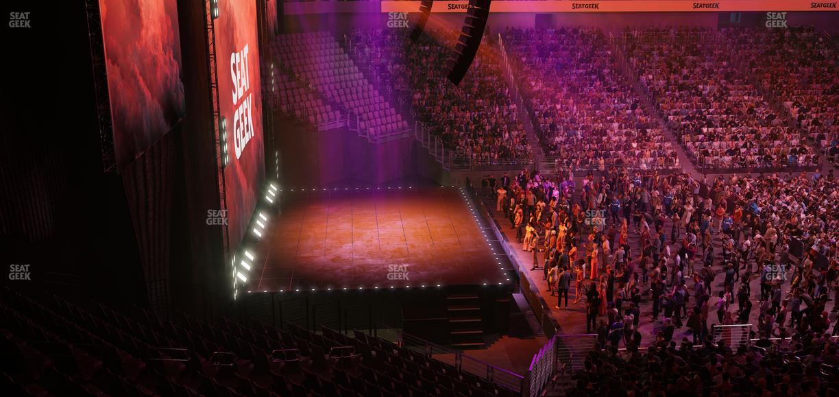 Dickies Arena - Section Suite 38 B Seat View