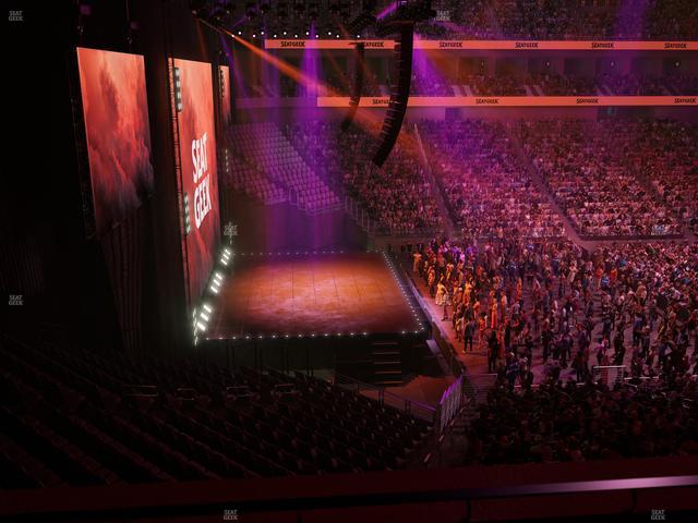 Dickies Arena - Section Suite 38 B Seat View