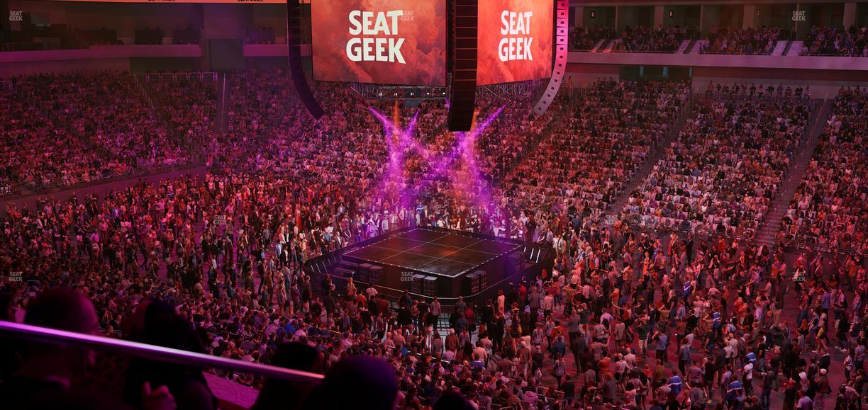 Dickies Arena - Section Suite 4 Seat View