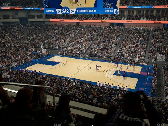 Dickies Arena - Section Suite 6 Seat View