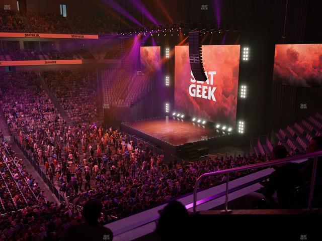 Dickies Arena - Section Suite 8 Seat View