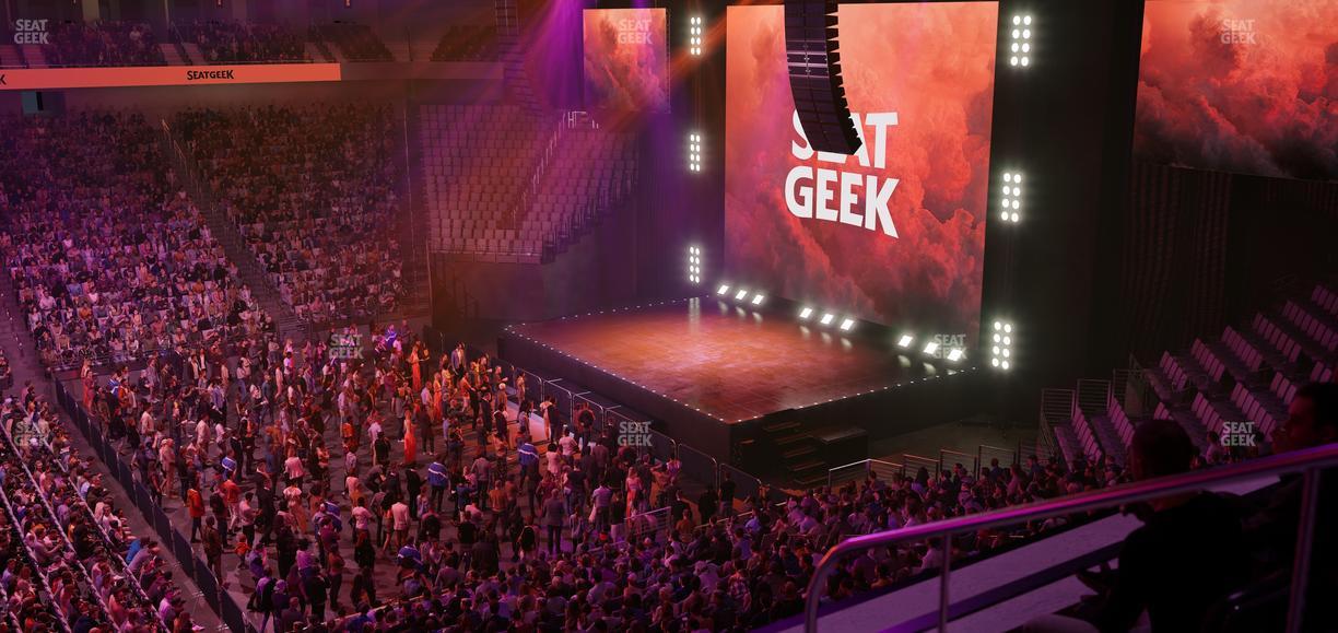 Dickies Arena - Section Suite 8 Seat View