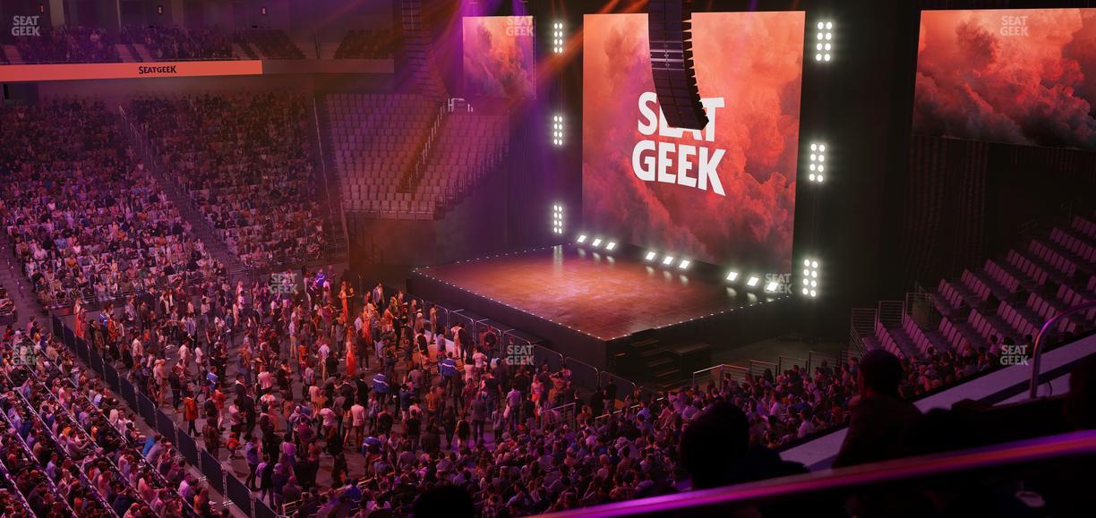 Dickies Arena - Section Suite 9 Seat View