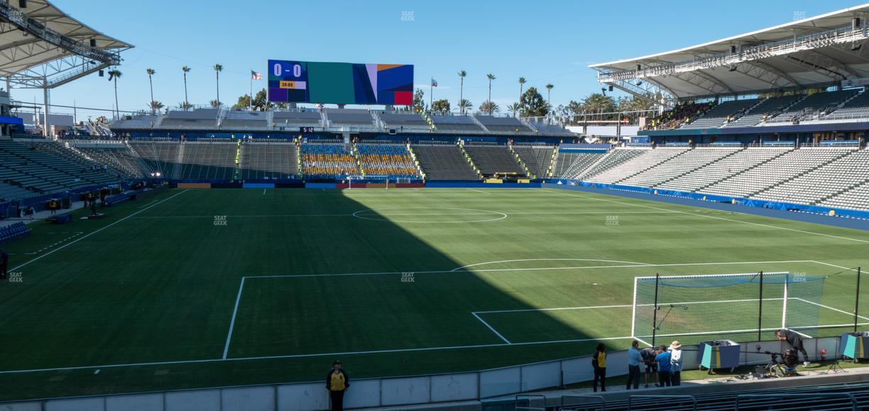 Dignity Health Sports Park - Section 102 Seat View