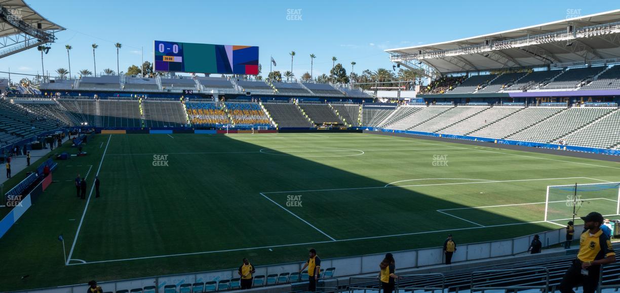 Dignity Health Sports Park - Section 103 Seat View