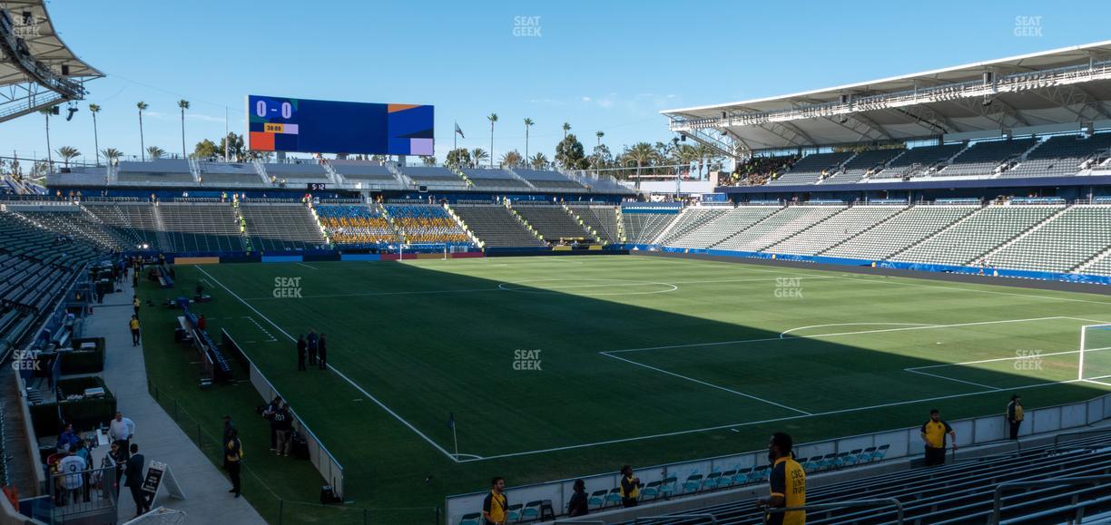 Dignity Health Sports Park - Section 104 Seat View