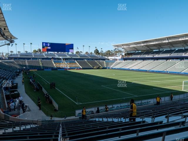 Dignity Health Sports Park - Section 104 Seat View