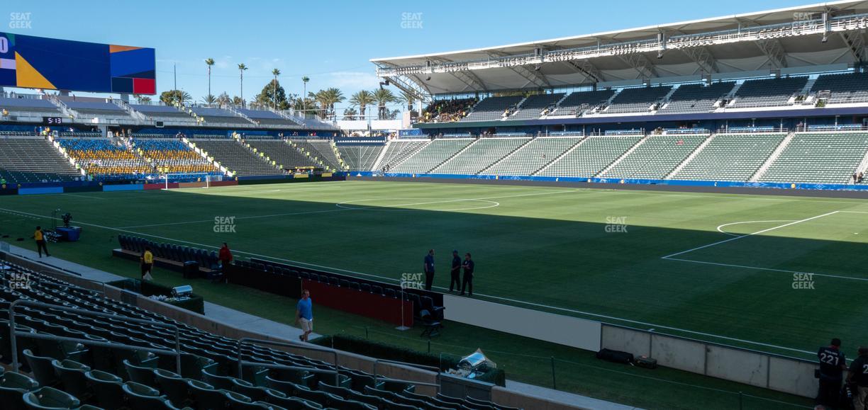 Dignity Health Sports Park - Section 107 Seat View