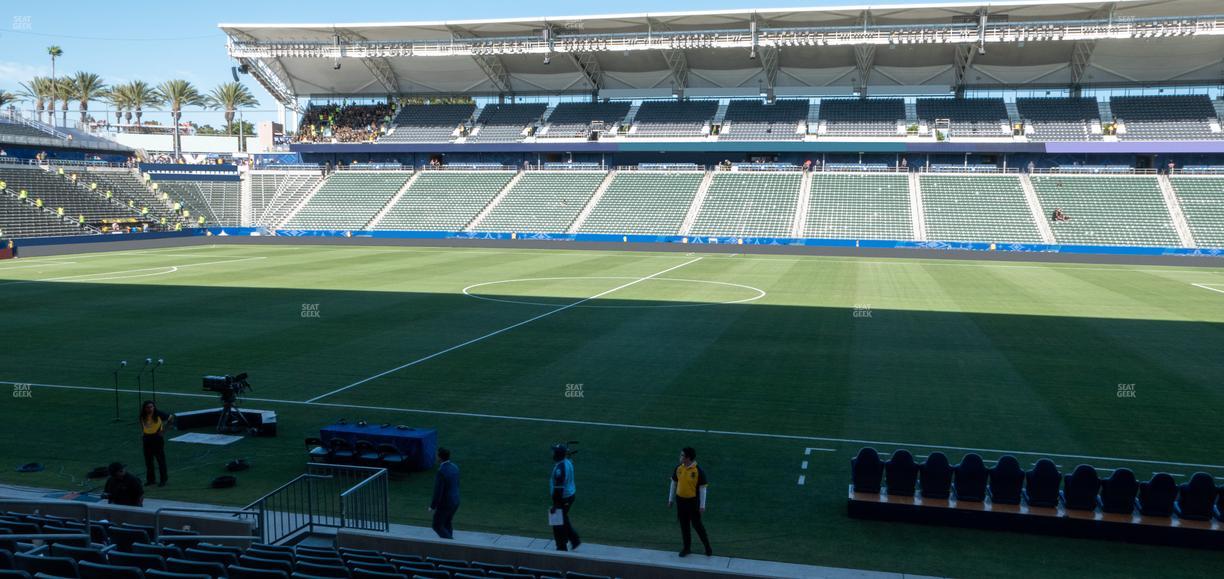 Dignity Health Sports Park - Section 110 Seat View