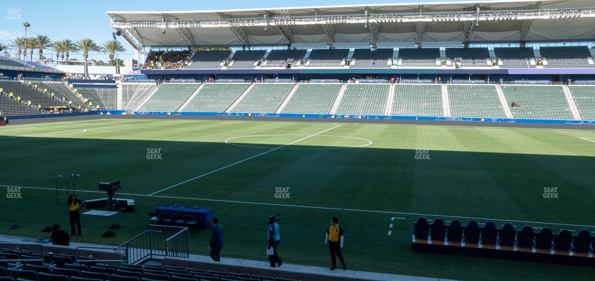 Dignity Health Sports Park - Section 110 Seat View