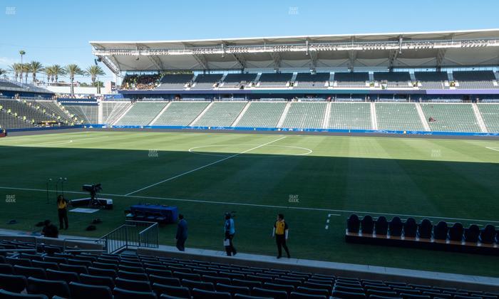 Dignity Health Sports Park - Section 110 Seat View