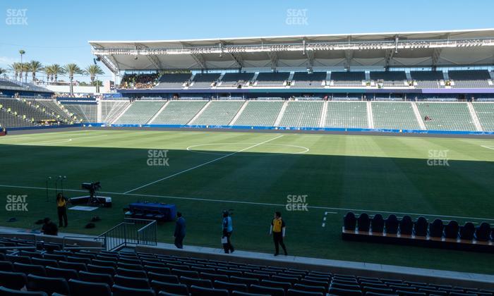 Dignity Health Sports Park - Section 110 Seat View