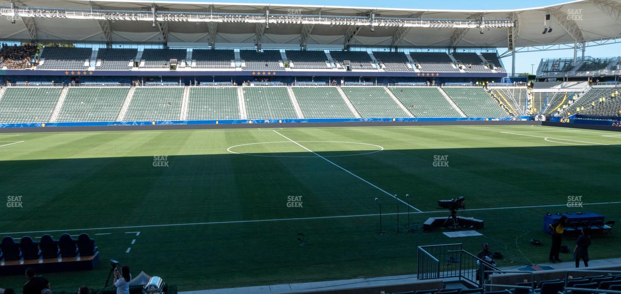 Dignity Health Sports Park - Section 112 Seat View