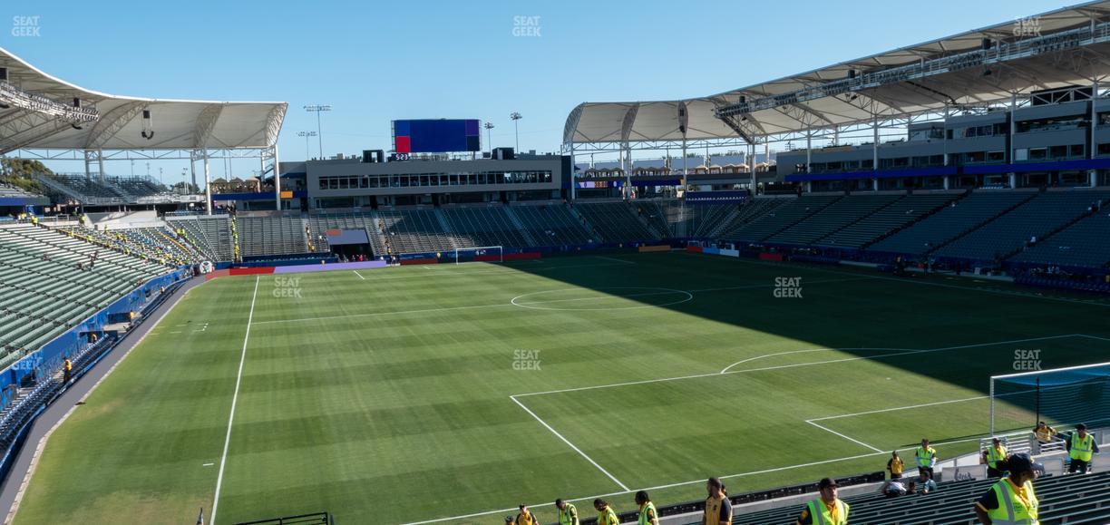 Dignity Health Sports Park - Section 124 Seat View