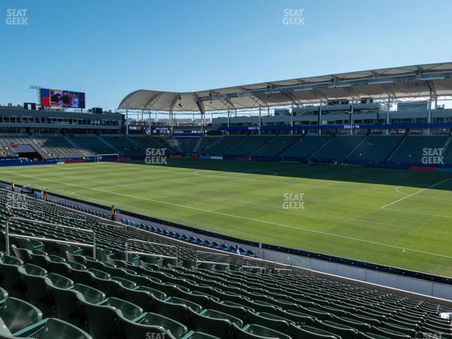 Dignity Health Sports Park - Section 128 Seat View Dignity Health Sports Park - Section 128 Seat View