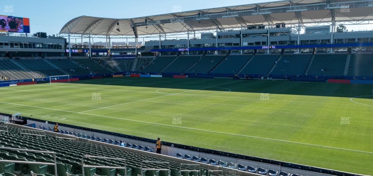 Dignity Health Sports Park - Section 129 Seat View