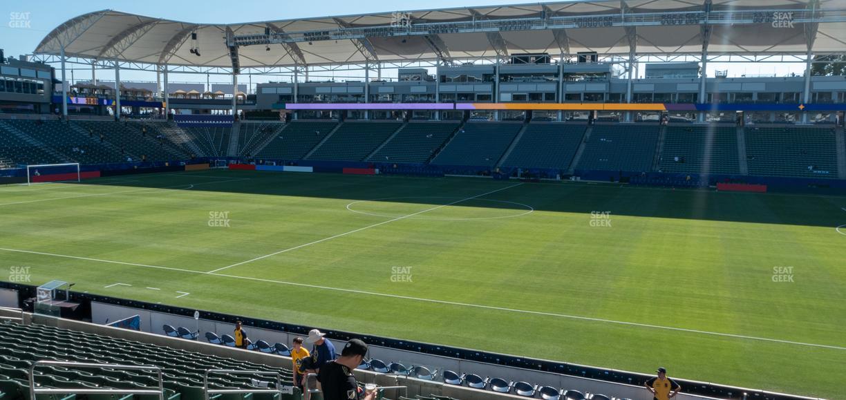Dignity Health Sports Park - Section 130 Seat View