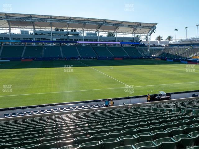Dignity Health Sports Park - Section 133 Seat View Dignity Health Sports Park - Section 133 Seat View