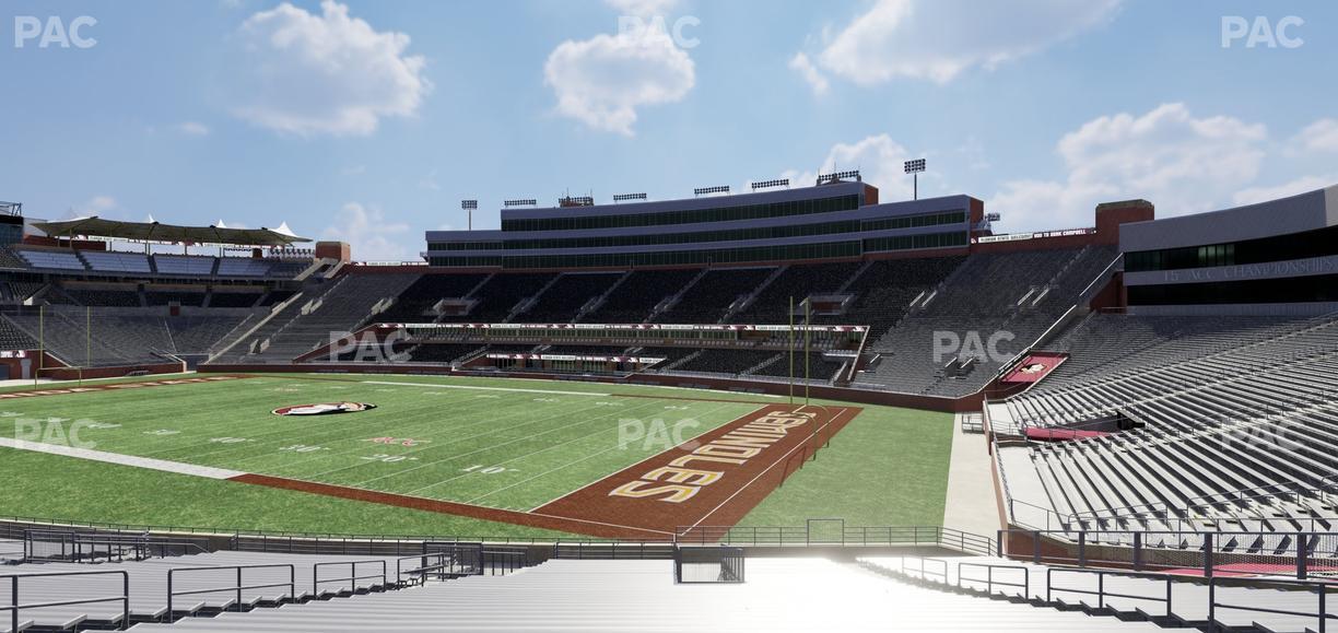 Doak Campbell Stadium - Section 104 Seat View
