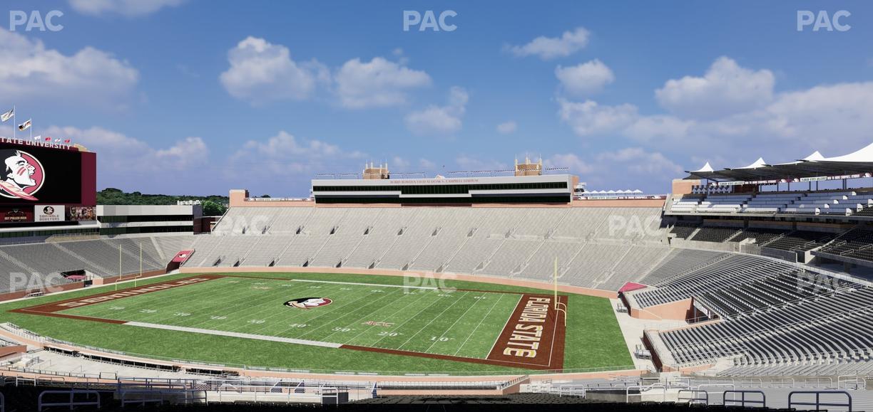 Doak Campbell Stadium - Section 129 Seat View