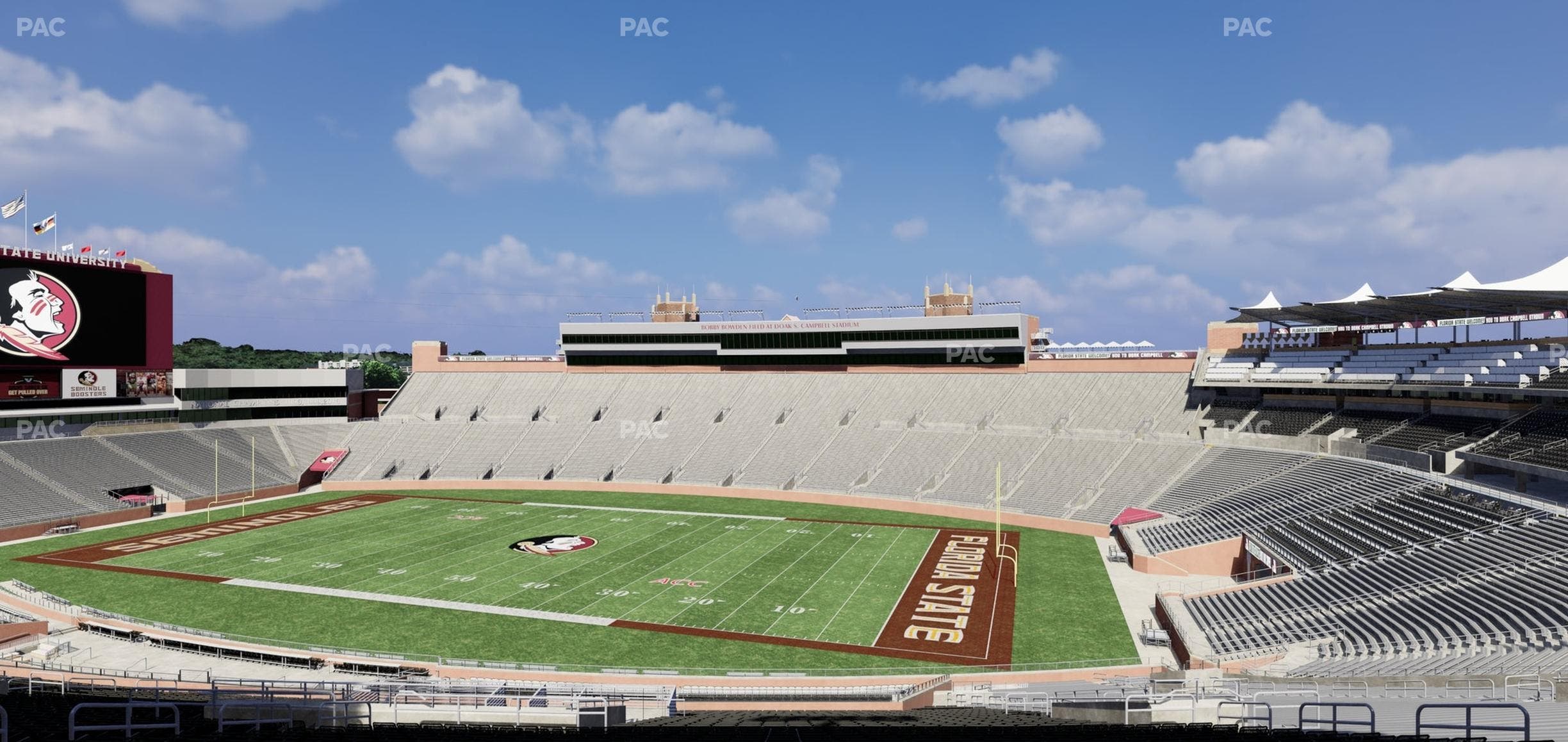 Doak Campbell Stadium - Section 129 Seat View