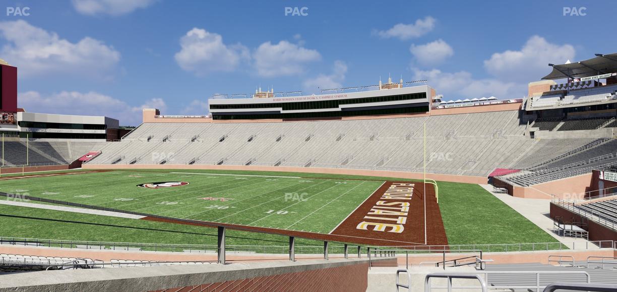 Doak Campbell Stadium - Section 129 Seat View