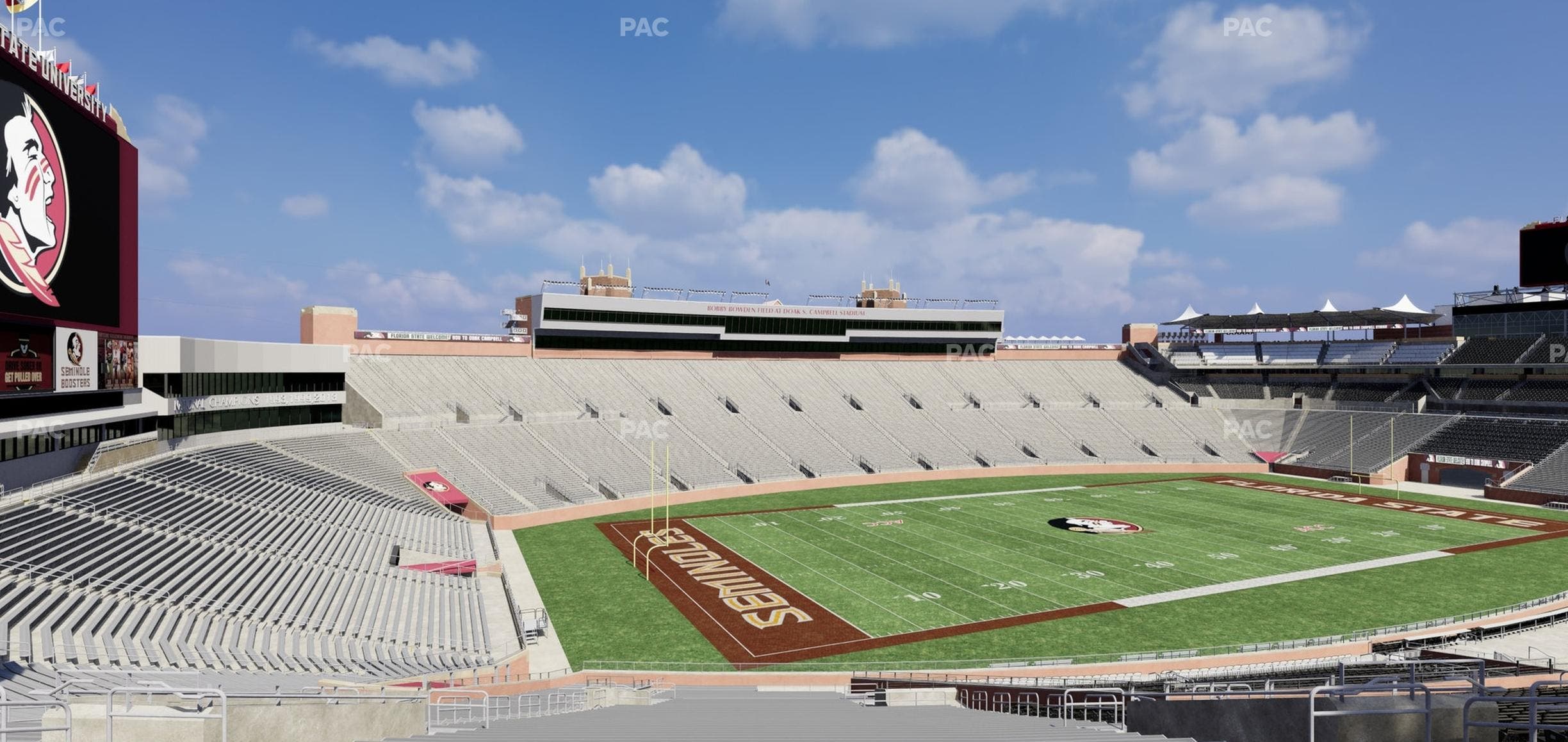 Doak Campbell Stadium - Section 136 Seat View