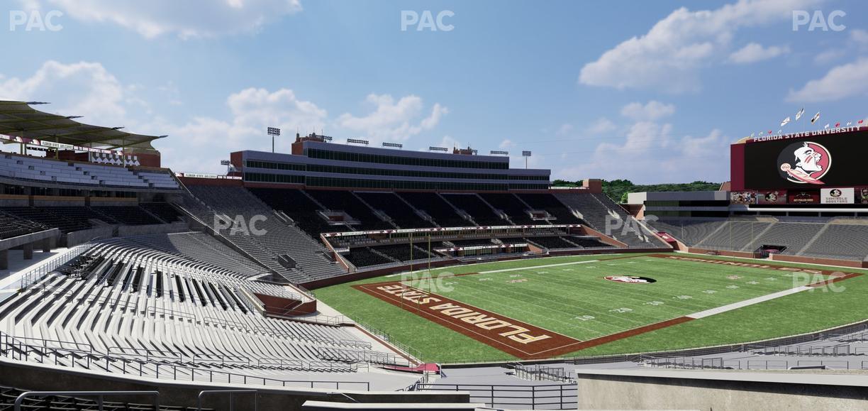 Doak Campbell Stadium - Section Club 214 Seat View