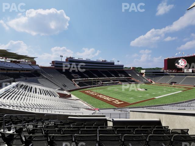 Doak Campbell Stadium - Section Club 214 Seat View