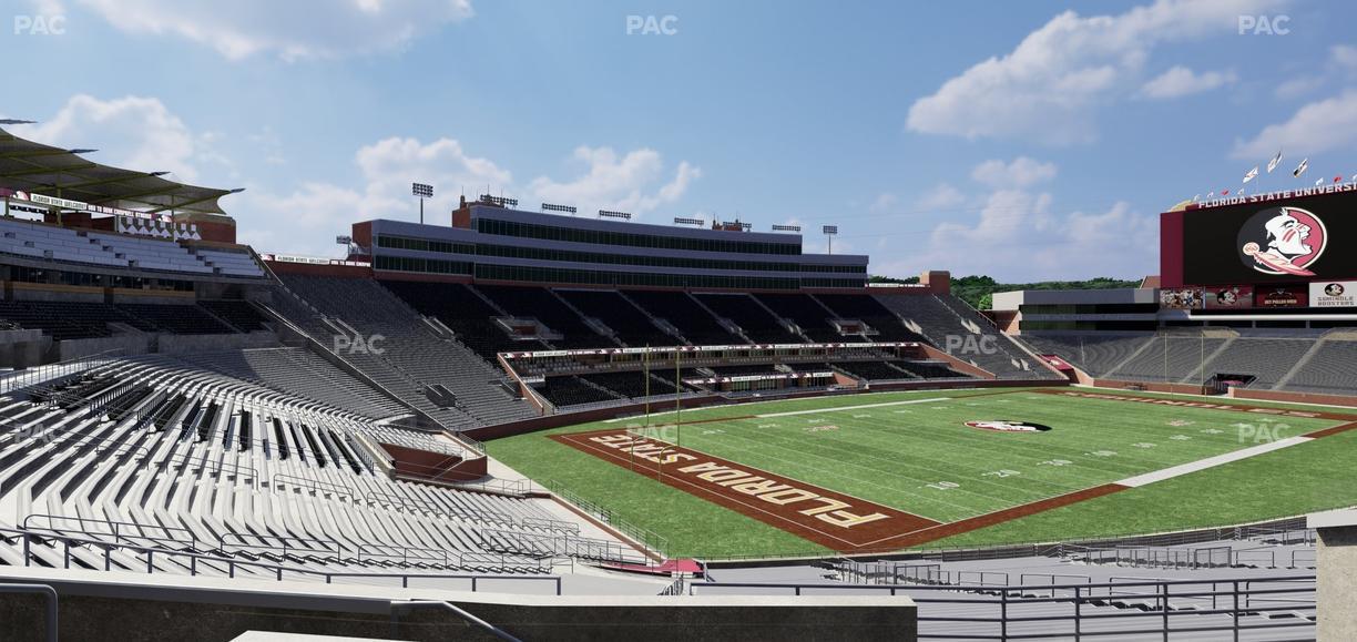 Doak Campbell Stadium - Section Club 214 Seat View