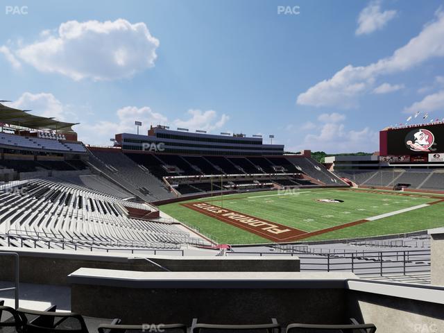 Doak Campbell Stadium - Section Club 214 Seat View