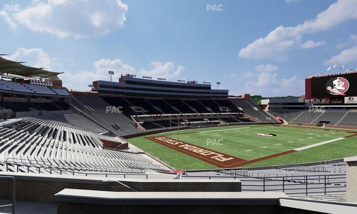 Doak Campbell Stadium - Section Club 214 Seat View